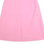 KORET Womens Pink Button Front Midi Cotton Blend Skirt Size S Elegant Summer