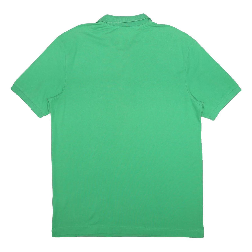 KAPPA Mens Green Polo Shirt Short Sleeve Plain 2XL Cotton Blend Casual
