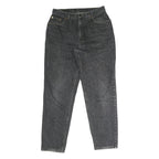 LEVI'S Mens Regular Black Denim Raw Jeans W33 L31 Classic Cotton Blend Button