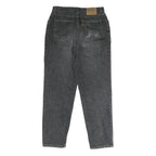 LEVI'S Mens Regular Black Denim Raw Jeans W33 L31 Classic Cotton Blend Button