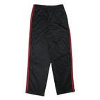 STARTER Womens Joggers Black & Red Slim Tapered S W24 L27 Sportswear Track Pants