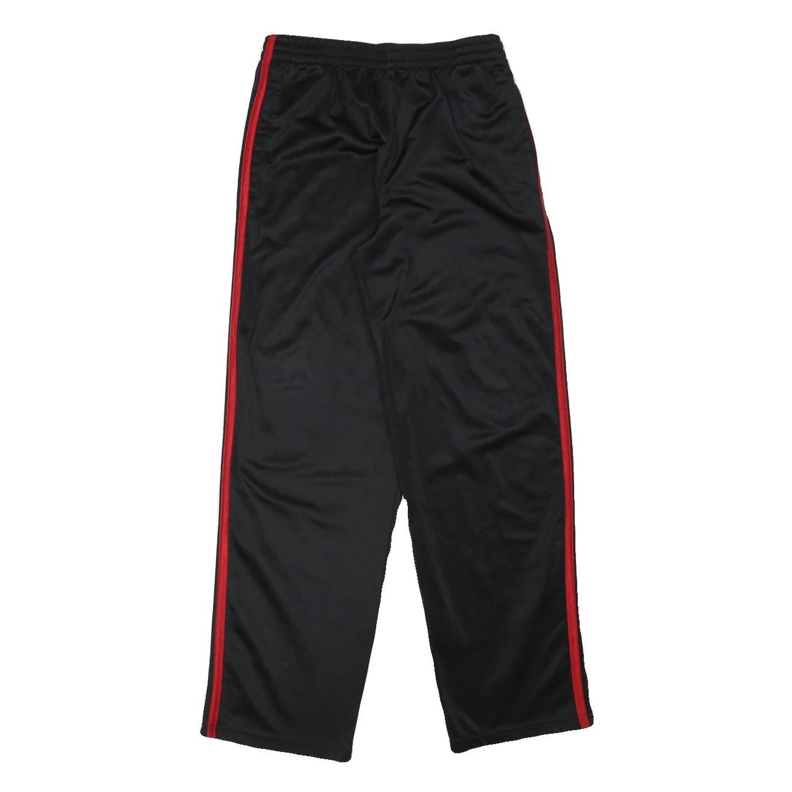 STARTER Womens Joggers Black & Red Slim Tapered S W24 L27 Sportswear Track Pants