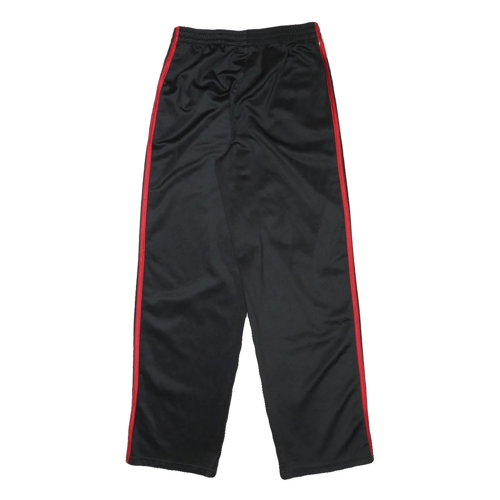 STARTER Womens Joggers Black & Red Slim Tapered S W24 L27 Sportswear Track Pants