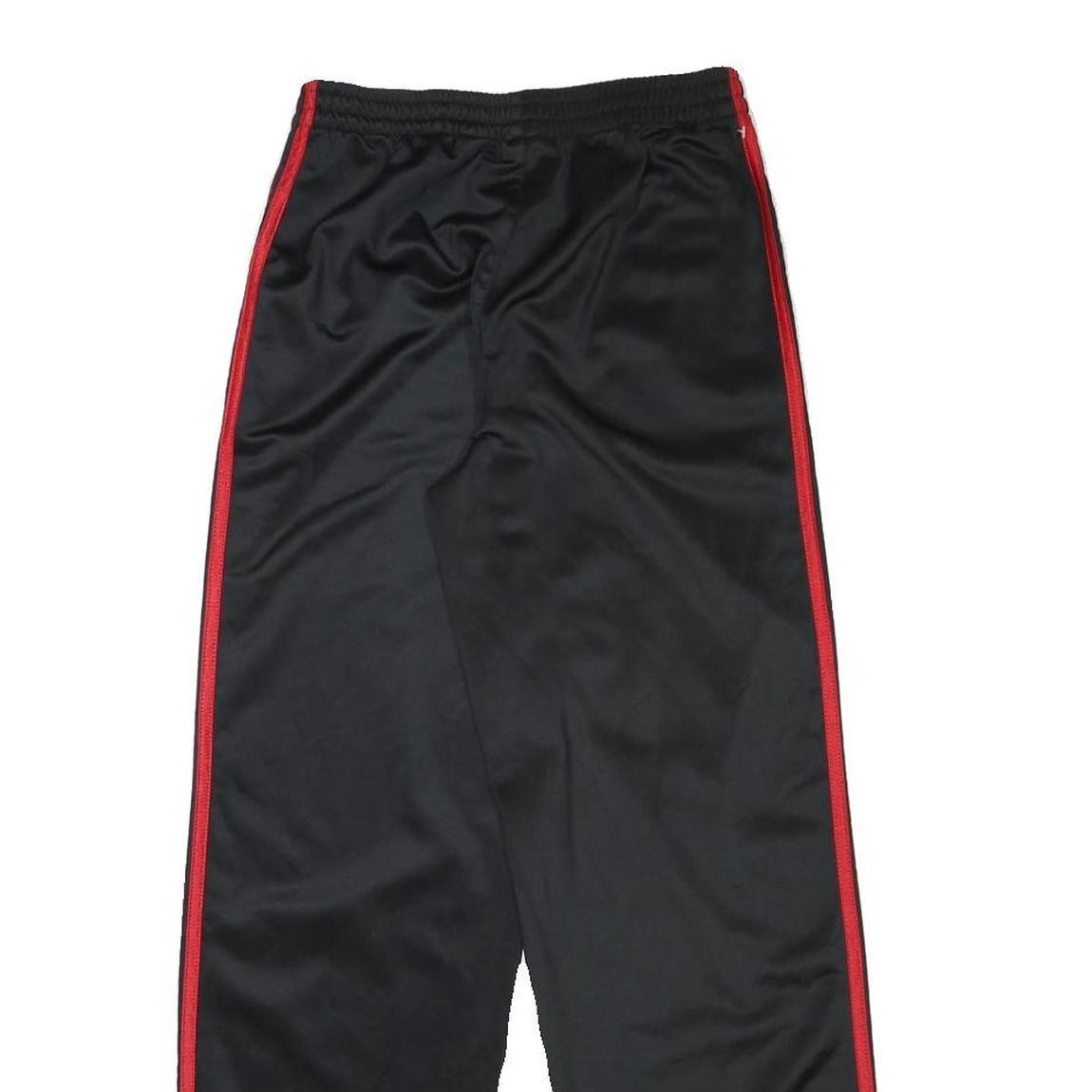 STARTER Womens Joggers Black & Red Slim Tapered S W24 L27 Sportswear Track Pants