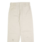 DICKIES Mens Trousers Beige Regular Straight W20 L28