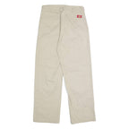 DICKIES Mens Trousers Beige Regular Straight W20 L28