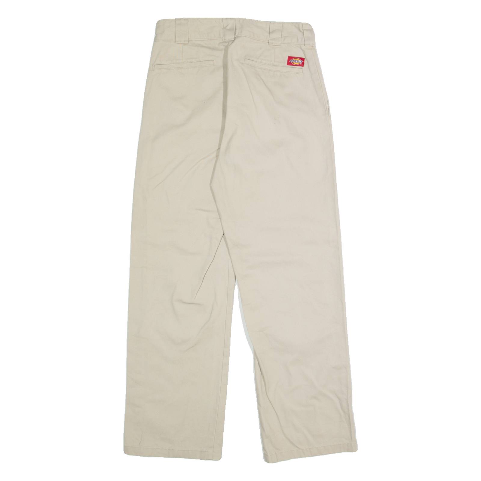 DICKIES Mens Trousers Beige Regular Straight W20 L28