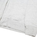 ADIDAS Mens Grey Zip Hoodie M Cotton Blend Casual Sportswear