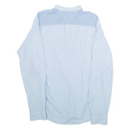 TOMMY HILFIGER Mens Shirt Blue Gingham Long Sleeve S