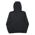 NIKE Mens Black Hoodie S Cotton Blend Full Zip Sportswear Casual