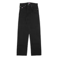 TOMMY HILFIGER Mens Jeans Black Regular Straight Denim W32 L34 Classic Button