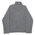 JAEGER Mens Grey Cotton Plain Pullover Jumpers XL Casual Comfortable Soft Fabric