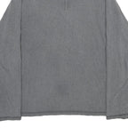 JAEGER Mens Grey Cotton Plain Pullover Jumpers XL Casual Comfortable Soft Fabric