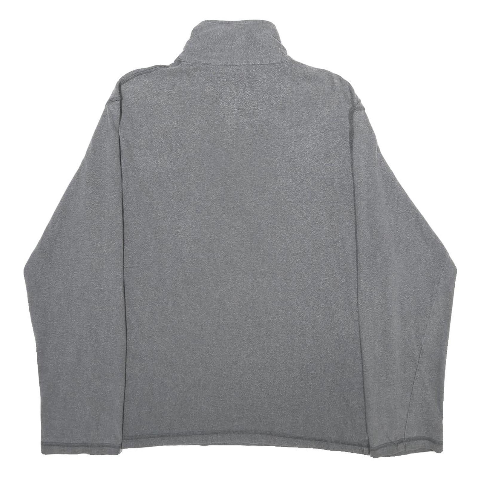 JAEGER Mens Grey Cotton Plain Pullover Jumpers XL Casual Comfortable Soft Fabric