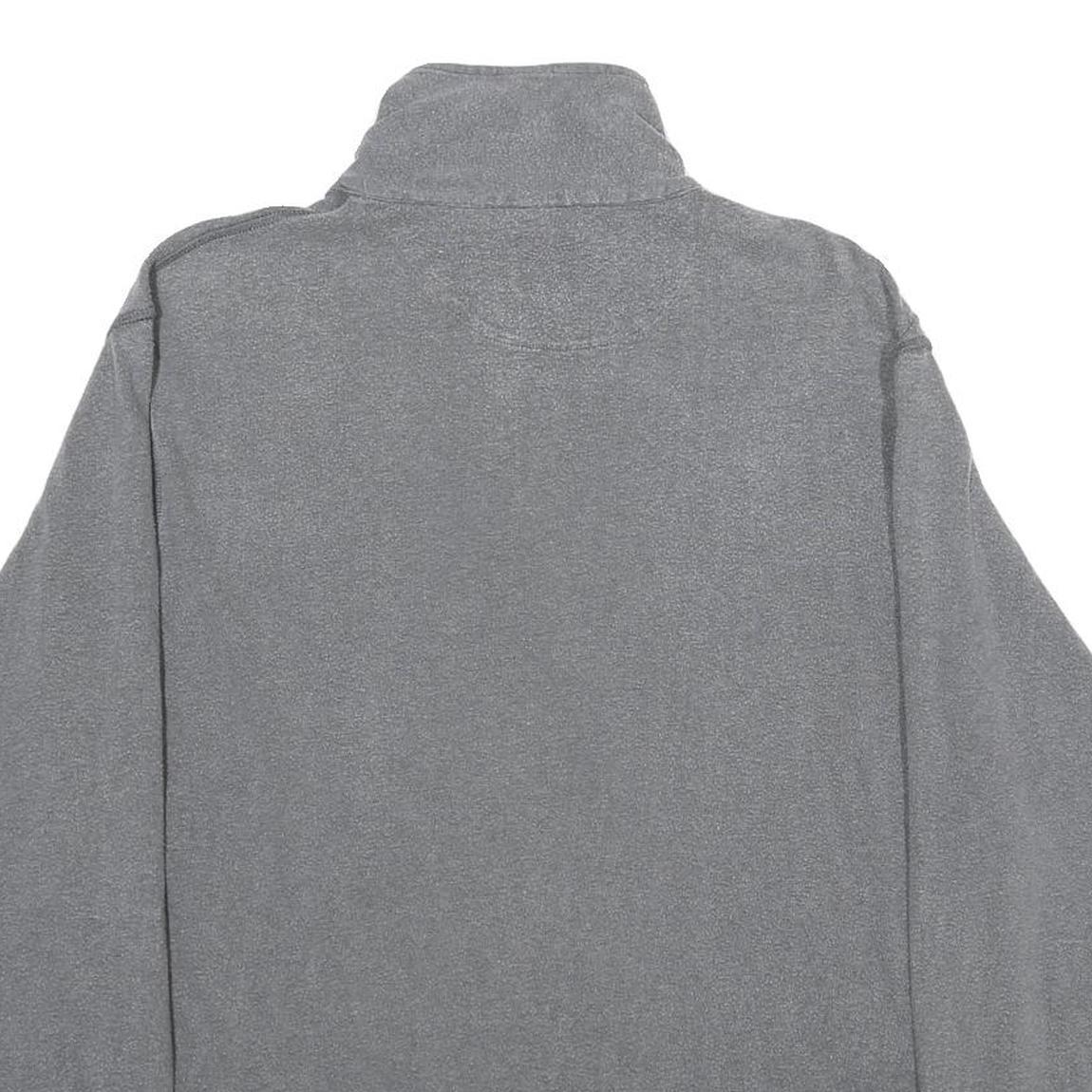 JAEGER Mens Grey Cotton Plain Pullover Jumpers XL Casual Comfortable Soft Fabric