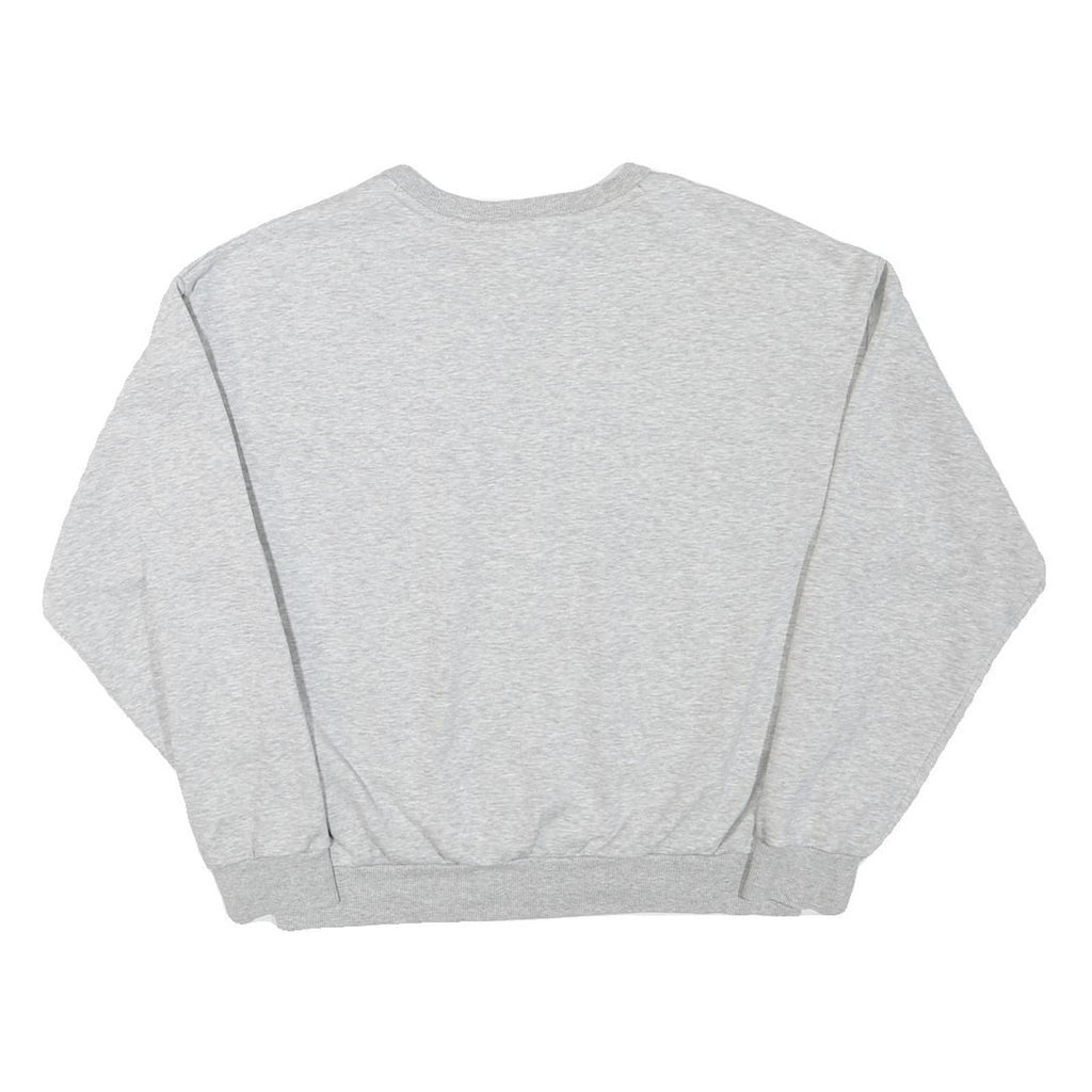 PUMA Mens Grey Cotton Blend Crew Neck Sweatshirt M Casual Sportswear