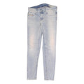 DIESEL Womens Slim Light Blue Denim Jeans W30 L27 Stylish Zip Closure