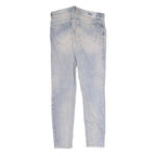 DIESEL Womens Slim Light Blue Denim Jeans W30 L27 Stylish Zip Closure