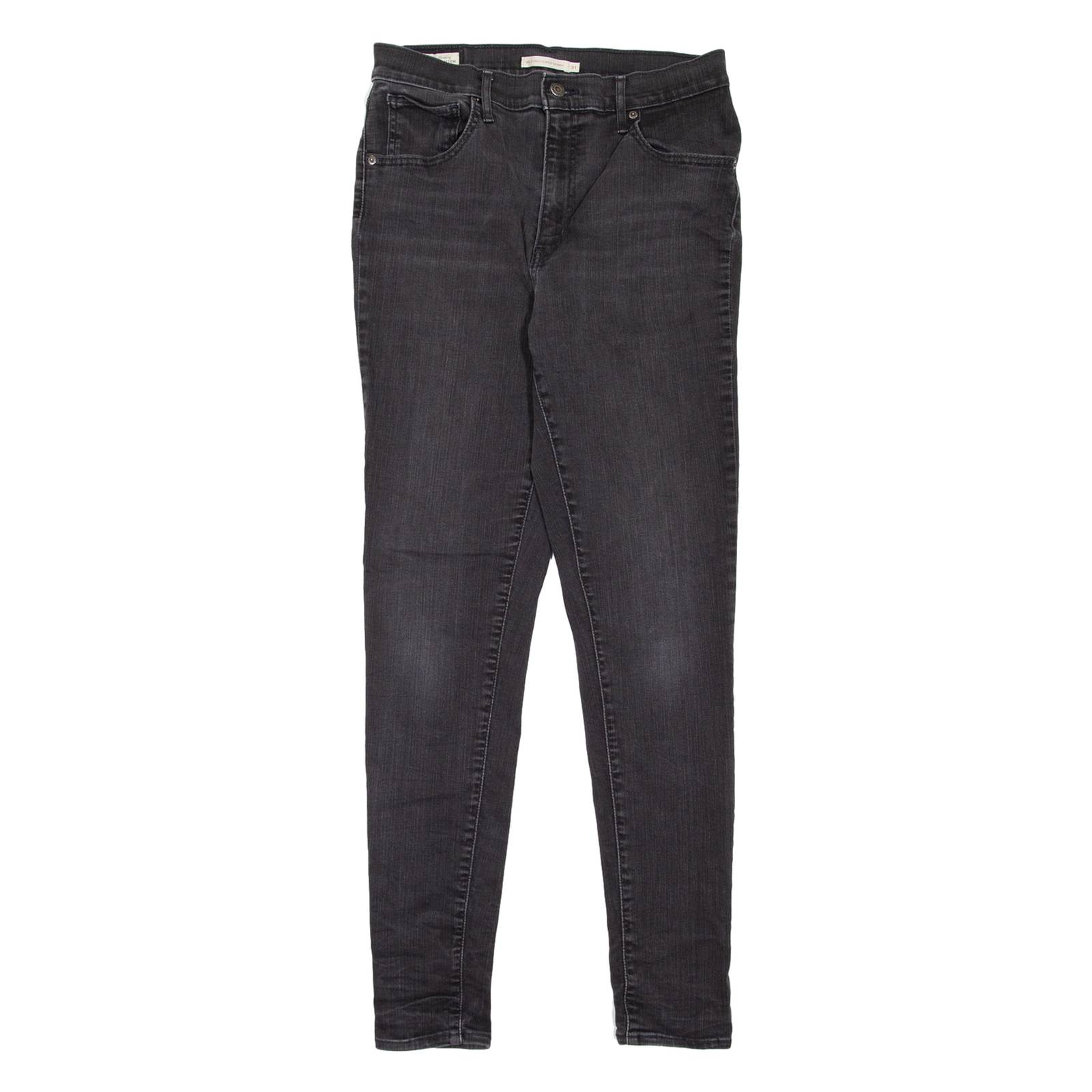 LEVI'S Mile High BIG E Womens Jeans Grey Slim Skinny W31 L32