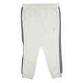 NIKE Mens Joggers White & Grey Slim Tapered 2XL W40 L29 Sportswear
