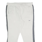 NIKE Mens Joggers White & Grey Slim Tapered 2XL W40 L29 Sportswear