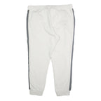 NIKE Mens Joggers White & Grey Slim Tapered 2XL W40 L29 Sportswear