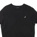 NAUTICA Womens T-Shirt Black L