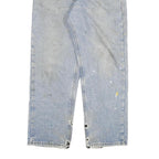 CARHARTT Mens Light Blue Regular Fit Straight Denim Jeans W32 L29 Workwear