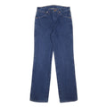 WRANGLER Mens Regular Fit Straight Blue Denim Jeans W29 L32 Classic Zip Closure