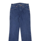 WRANGLER Mens Regular Fit Straight Blue Denim Jeans W29 L32 Classic Zip Closure