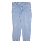 CARHARTT Mens Jeans Blue Regular Straight Denim Medium W40 L30 Classic Style