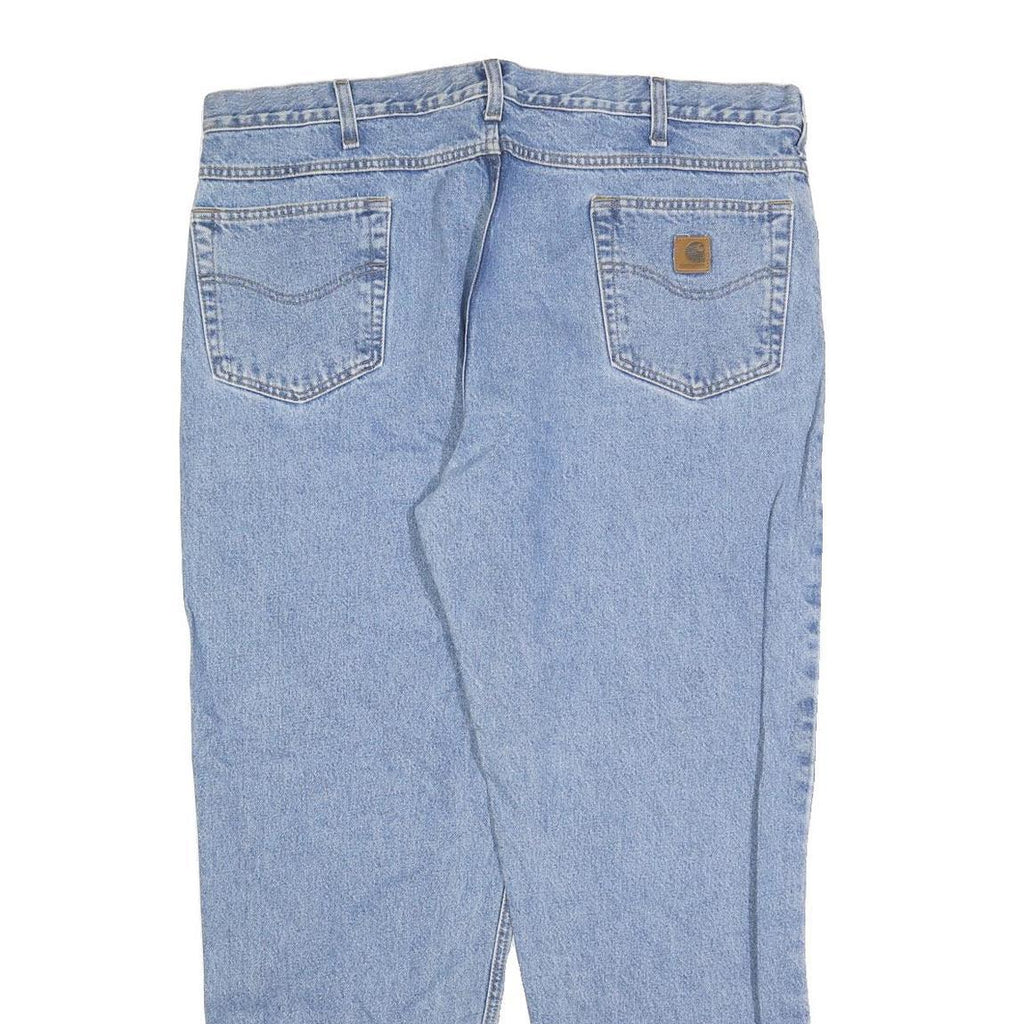 CARHARTT Mens Jeans Blue Regular Straight Denim Medium W40 L30 Classic Style