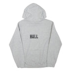 GILDAN Mens Grey Pacer Track And Field Pullover Hoodie S Athletic Print