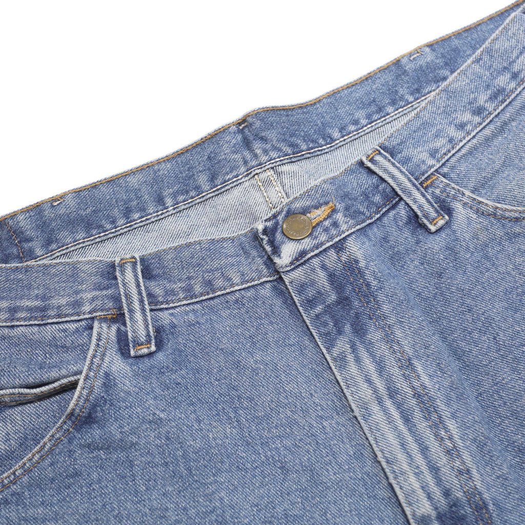 WRANGLER Mens Denim Blue Casual Shorts L W36 Cotton Comfortable Fit