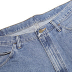 WRANGLER Mens Denim Blue Casual Shorts L W36 Cotton Comfortable Fit