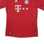 ADIDAS Boys Red Bayern Munchen Shaqiri Football Shirt XL Short Sleeve V-Neck