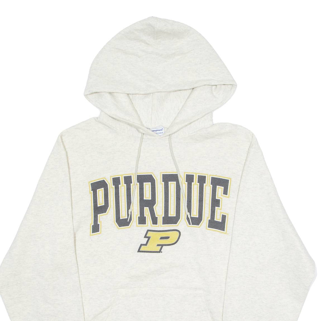 CHAMPION Purdue Mens Grey Hoodie USA M