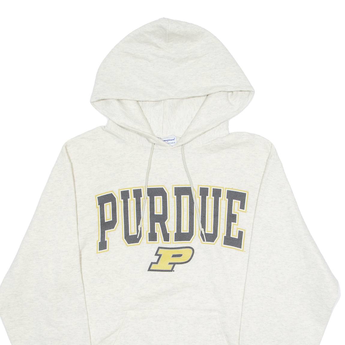 CHAMPION Purdue Mens Grey Hoodie USA M