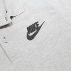 NIKE Mens Grey Short Sleeve Plain Polo Shirt XS Cotton Casual Sportswear