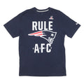 NIKE Mens Navy Blue AFC Football T-Shirt L Short Sleeve Crew Neck Graphic Print