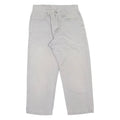 LEVI'S 550 Made In USA Cropped Womens Jeans Grey Relaxed Tapered W27 L24