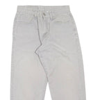 LEVI'S 550 Made In USA Cropped Womens Jeans Grey Relaxed Tapered W27 L24