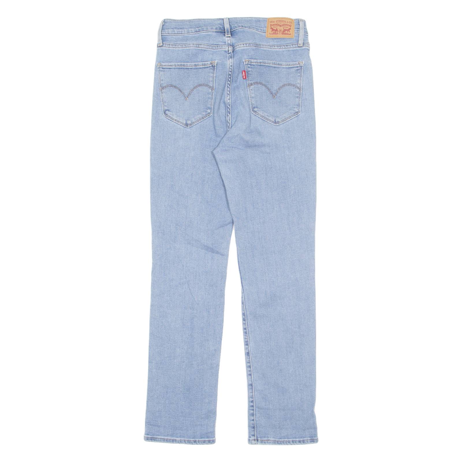 LEVI'S Womens Jeans Blue Regular Straight W27 L28