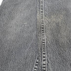 LEVI'S Womens Grey Denim Cotton Regular Fit Straight Zip W30 L28 Medium Wash