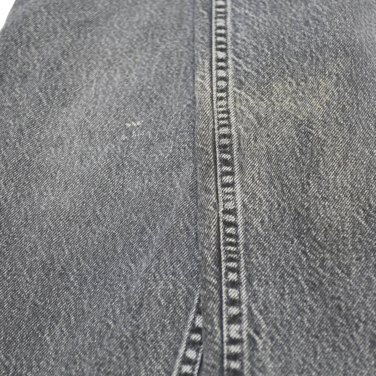 LEVI'S Womens Grey Denim Cotton Regular Fit Straight Zip W30 L28 Medium Wash