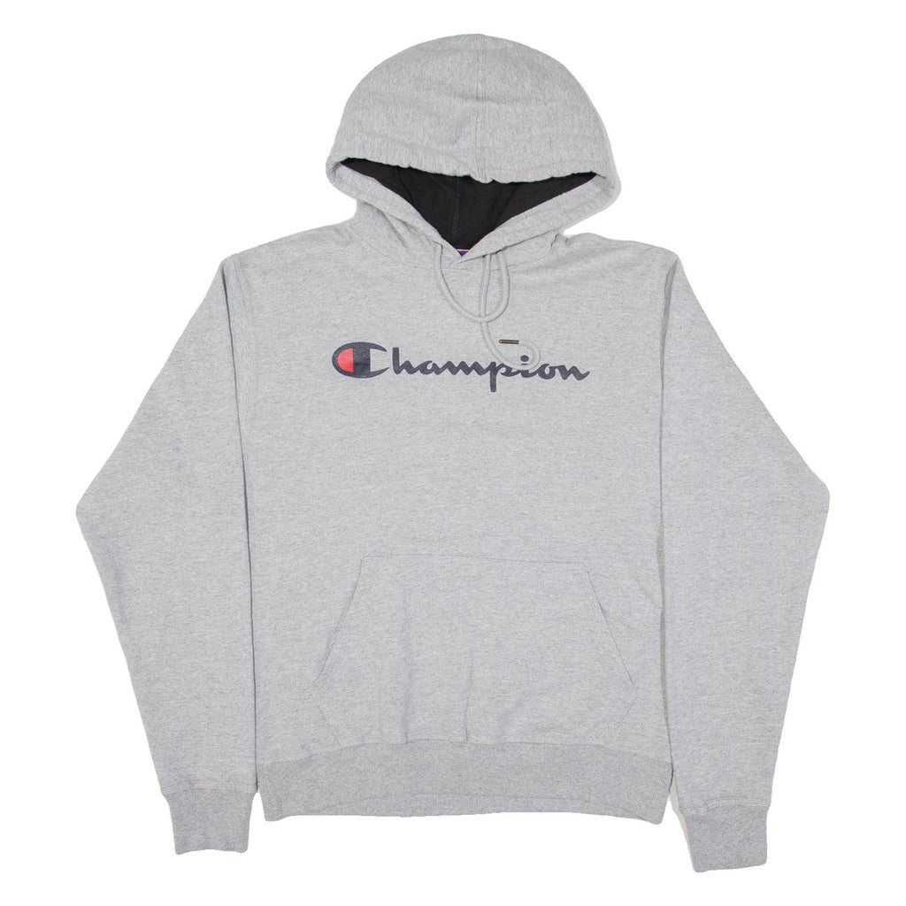 CHAMPION Mens Grey Hoodie M