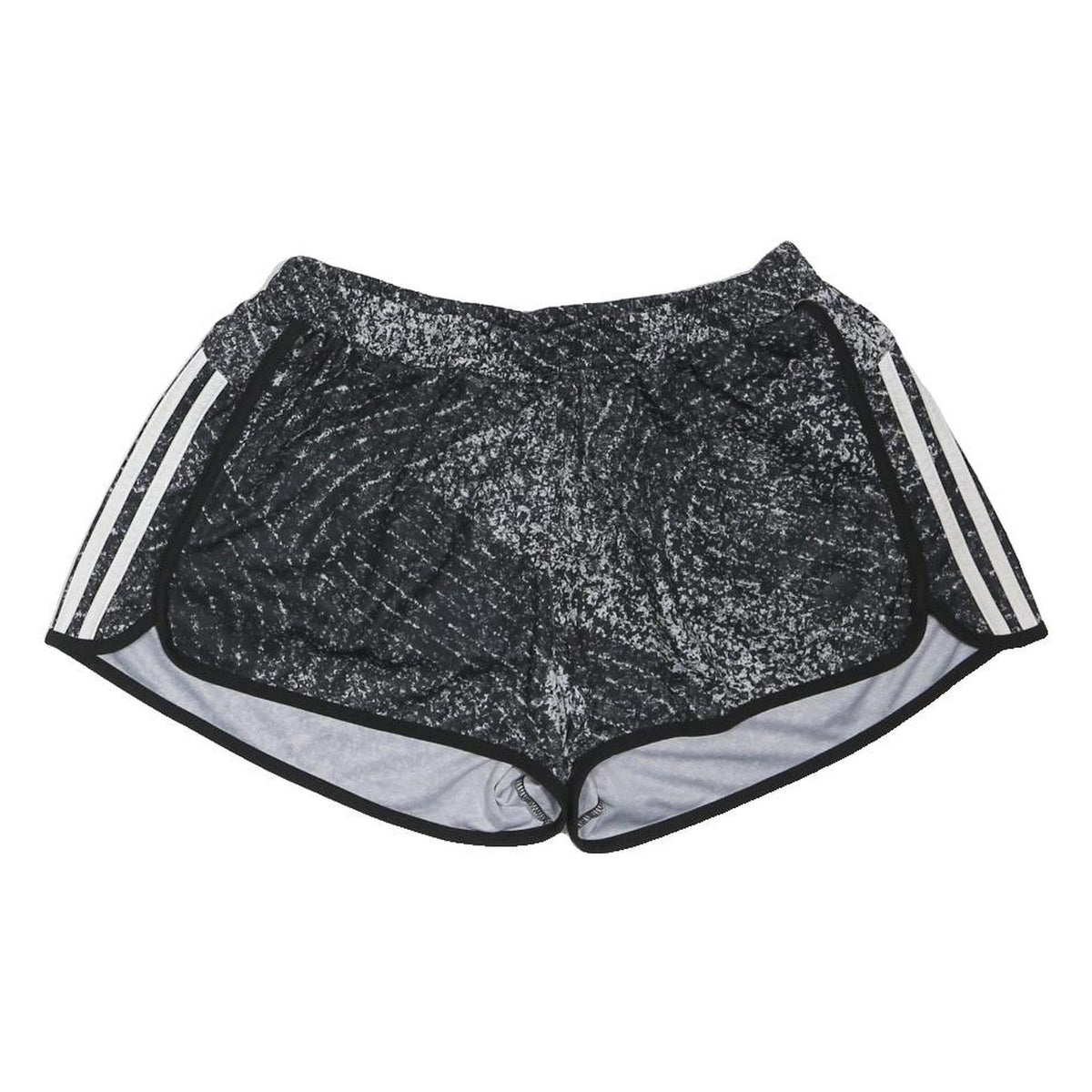ADIDAS Womens Black Sports Casual Shorts M W34 Athletic Running Gym