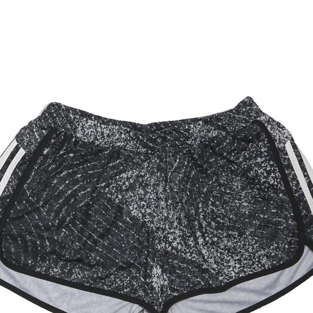 ADIDAS Womens Black Sports Casual Shorts M W34 Athletic Running Gym
