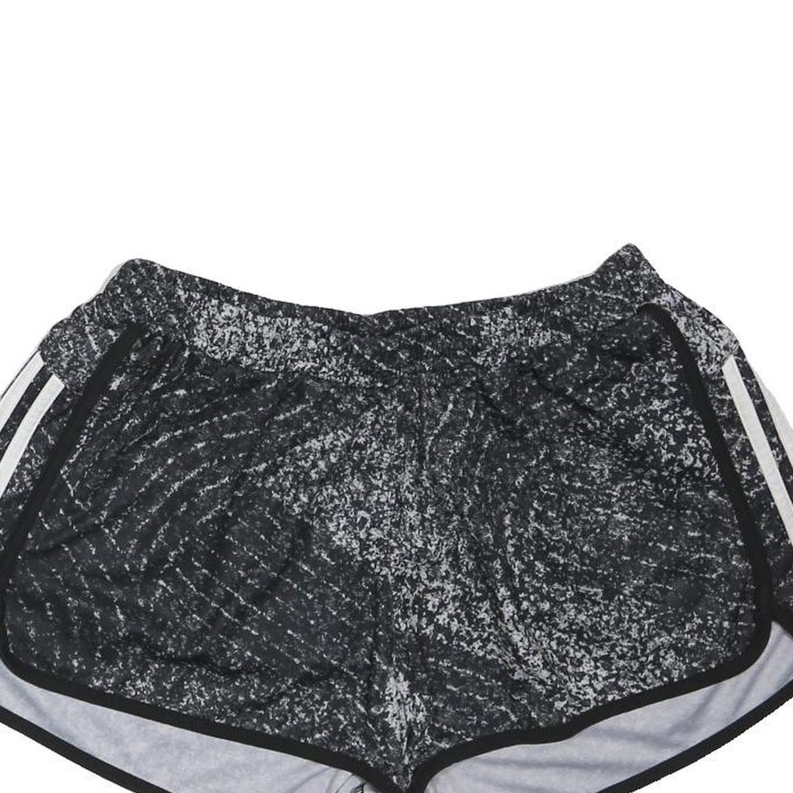 ADIDAS Womens Black Sports Casual Shorts M W34 Athletic Running Gym