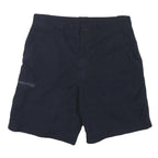 NAUTICA Mens Shorts Blue Cargo Plain L W32 Cotton Blend Casual Pockets